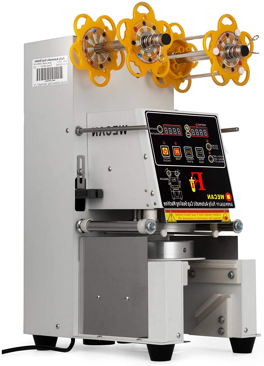 VEVOR Electric 420W Cup Sealer Sealing Machine Coffee Boba Bubble Tea