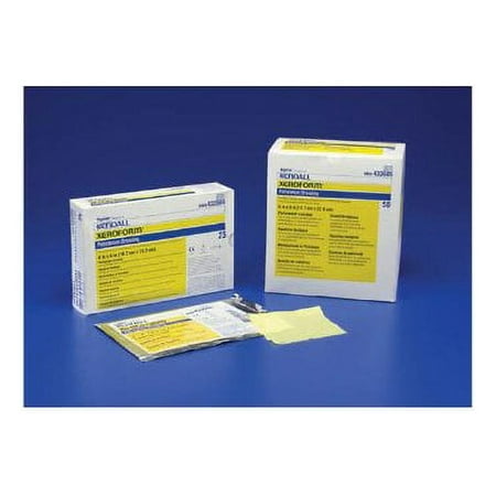 Xeroform Petrolatum Dressing Patch 4 X 4 Bx/25