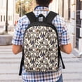 thumbnail image 5 of Fuzoiu Dreamcatcher Print 17in Student Backpack,School Backpack,Causal Daypack,Bookbag For Boys Girls College Students-One Size, 5 of 6