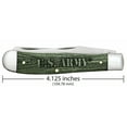 thumbnail image 2 of Case XX Knives Trapper U.S. Army Green-wash Bone Stainless Pocket Knife, 2 of 6