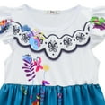 thumbnail image 5 of Little Girls Mirabel Princess Dress Summer Casual Halloween Cosplay Dress Outfits, 5 of 5