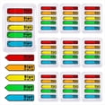 thumbnail image 1 of 1000 Pegatinas de Fecha para Firmar Aquí. con Mensaje para Cuadernos de Oficina y Libros de Anotaciones., 1 of 5