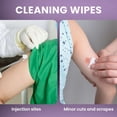 thumbnail image 5 of ProHeal XXL Alcohol Wipes, Individually Wrapped - 150 ct. Sterile Alcohol Prep Pads Fully Saturated with 70% Isopropyl, Extra Coverage, 5 of 6