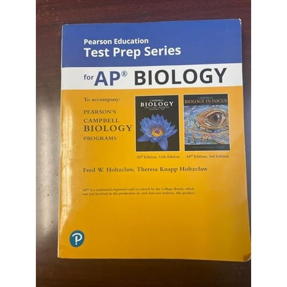 Pre-Owned Test Prep Series AP Biology for Cambell Biology 12th editionAP Paperback