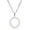 White, variant on Marble Stories Marble Necklace for Women – Trendy Long Heart & Ring Pendant, Western Style Jewelry Gift for Her, Couples or Everyday Wear