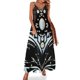 thumbnail image 1 of Máscara veneciana negra/blanca Vestido sin mangas Vestidos de noche Vestido de invitada de boda 2024, 1 of 7