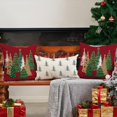 thumbnail image 6 of Christmas Pillow Covers 18x18 Inch Set of 2 Christmas Tree Decorative Red Throw Pillows Winter Christmas Decor for Home Couch TH-50C18, 6 of 6