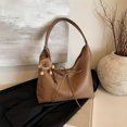 thumbnail image 2 of Bolso Hombro Crescent Bag para Mujer Piel Sintética Color Sólido Viajes Diarios, 2 of 9