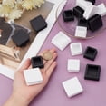 thumbnail image 5 of 20Pcs 3 Sizes Square End Caps Plastic Plug 30mm/ 38mm/ 40mm Insert Tubing Black White Post End Cap Glide Insert Furniture Finishing Plug for Steel Pipe Cover Tables Desks Chairs Foot Mixed Color, 5 of 7