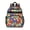 Colorful Butterfly Pattern, variant on Colorful Butterfly Pattern Cute School Backpack Bag for School with Padded Back and Adjustable Shoulder Straps 15.25"x11.5"x5.25"