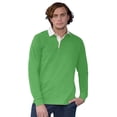 thumbnail image 3 of Front Row Long Sleeve Classic Rugby Polo Shirt, 3 of 3