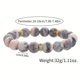 thumbnail image 4 of QUTETN Of Anxiety In Women And Men Bracelet Crystal Bracelet Chakra Bracelet Rose Quartz Crystal And Of Stone Jewelry Yoga Beads Bracelet Calm Stretch Bracelet Stress Relief Gifts For Men And Women, 4 of 4