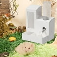 thumbnail image 6 of CarpNettore 3 in 1 Hamster Automatic Feeder Auto Dispenser for Terrace Small Animal Home White 120ml Bottle, 6 of 9