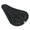 Cycling Bike 3D Silicone Gel Pad Seat Saddle Cover Soft Cushion Black