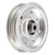 thumbnail image 4 of Lawn Mower Single Groove White Zinc Idle Pulley 756-0627 756-0627B GW-7560627 MTD 756-0627D, 4 of 5