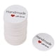 thumbnail image 1 of Etiquetas redondas personalizadas del regalo de la boda del círculo, 100pcs etiquetas hechas a mano blancas del postre del regalo del favor de la boda de la etiqueta de la caída para la boda, fiesta d EOTVIA NO, 1 of 4