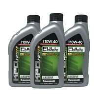 Kawasaki KPO Full Synthetic 4-Stroke Motor Oil 10W-40, ("Pack"3)