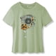 thumbnail image 3 of Gibobby Playera de Manga Corta Casual Suave Mujeres BlouseBasicTop Blouse(Verde,G), 3 of 5