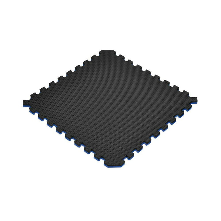 Norsk Gray/Black 24 in. x 24 in. EVA Foam Truly Reversible Interlocking Tile (54-Tile) Norsk Gray/Black 24 in. x 24 in. EVA Foam Truly Reversible Interlocking Tile (54-Tile)