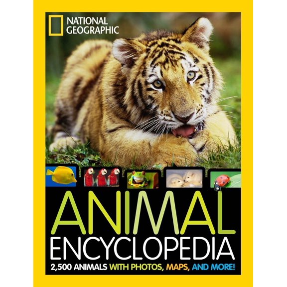 Enciclopedia Nacional Geográfica de Animales: 2,500 Especies