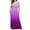 b_Purple, variant on Xysaqa Women's Plus Size Maxi Dresses, Loose Fits Gradient Color Short Sleeve Ankle Length Dress Casual Party Long Dress with Pockets 3X 4X 5X