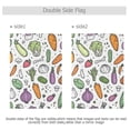 thumbnail image 4 of Yayeee Garden Flag 12" x 18" Double Sided Outdoor Yard Lawn Holiday Decorations, Purple Vegetables Pattern, 4 of 6