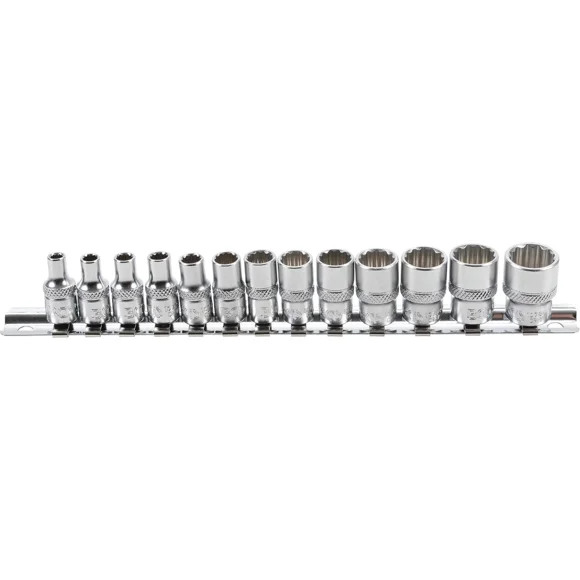 JUEGO DADOS 1/4 | 12 CARAS | 4 - 14 MM | 13 PZ | BGS 2269