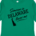 thumbnail image 4 of Inktastic Someone in Delaware Loves Me Boys or Girls Long Sleeve Toddler T-Shirt, 4 of 5