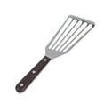 thumbnail image 1 of Espátula de acero inoxidable para barbacoa, multifunción, para cocina, para filetes, pescado frito, con ranuras (tamaño pequeño), 1 of 7
