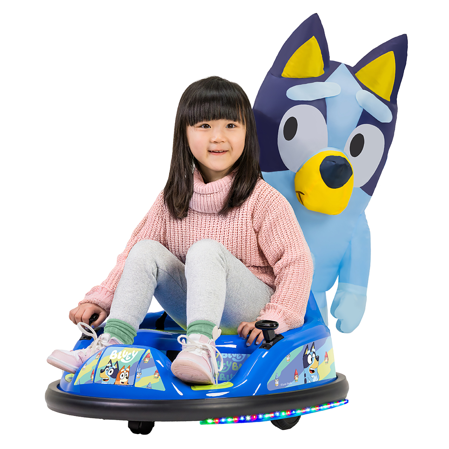 Kid Trax Bluey 6V ImaginAir Ride-On Bumper Car photo 8