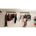 thumbnail image 4 of 50" Adjustable Overhead Garage Ceiling Storage Track/Bike Rack With Hooks that Slide and Rotate, 50 Lbs. per Hook., 4 of 8