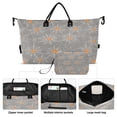 thumbnail image 2 of Travel Duffel Luggage Bag Sports Duffle Bag Gym Bag with Zipper Spider Webs, 2 of 7