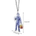 thumbnail image 5 of Horror Movie Rétroviseur de Voiture Pendentif Décoration Rétroviseur Plat Pendentif Fournitures de Fête, 5 of 5