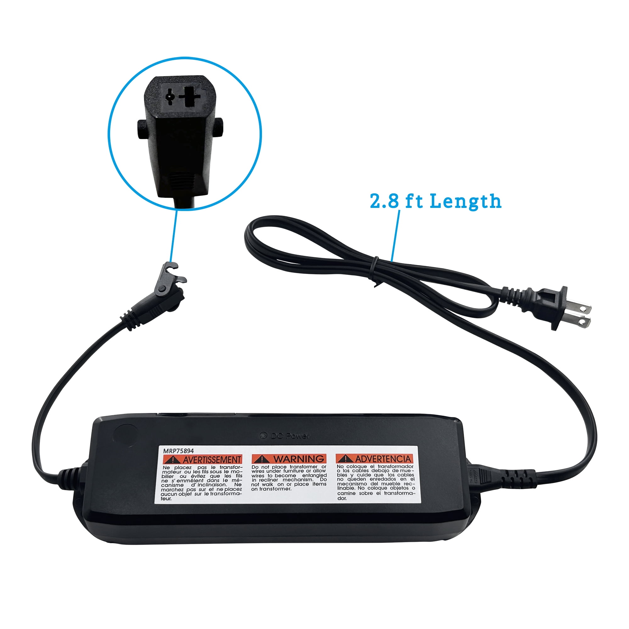 Richmat Adapter Bed Class 2 Power Unit Power Supply Model HJT17 ZB-H290020-B Kit Replacement