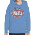 thumbnail image 2 of Officially Licensed Dubble Bubble Logo Design Youth's Hoodie, 2 of 3