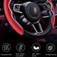 thumbnail image 2 of Funda Universal Para Volante De Coche, Funda Protectora Antideslizante Para Volante De Coche De Cuero, Accesorios Interiores Scienceny VI012096-01, 2 of 6