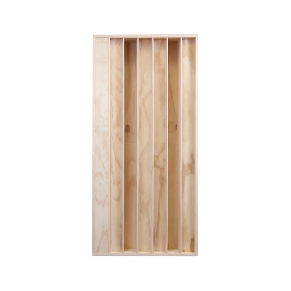ATS Acoustics Birch Wood Professional Studio Quality 7-Well QRD Acoustic Diffuser 23"x48"
