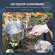 thumbnail image 1 of Milisten Olla De Inoxidable Para Camping Y Picnic Con Portátil Fácil De Limpiar, 1 of 8