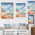 thumbnail image 4 of Designart "Beach Photo Coastal Expressions II" Nautical & Beach Floater Framed Wall Decor, 4 of 7
