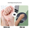 thumbnail image 3 of Ergonomic Gel Mouse Pad with Wrist Support - Non-Slip Rubber Base Desk Mat for Office, Gaming, Laptop Users (Black), 3 of 6