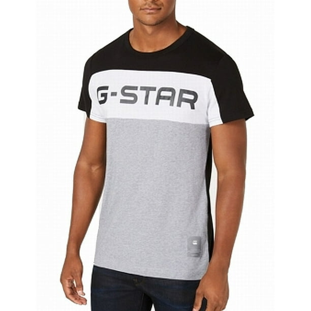 G-Star Raw T-Shirts - Mens T-Shirt Graphic Colorblock Short-Sleeve 2XL ...