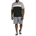 thumbnail image 3 of Harbor Bay by DXL Men's Big and Tall Stripe Polo Shirt, Black Multi, 3XL, 3 of 8