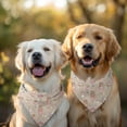 thumbnail image 2 of Dog Bandana 2 Pack,Beige Princess Unicorn Pattern Bandanas for Dogs,Cat Bandana,Small/ Large Dog Bandana 2 Size,Dog Bandanas, 2 of 6