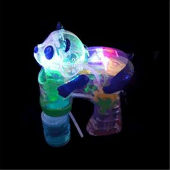 Blinkee 1461004 Light Up Panda Bear Bubble Gun