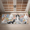 thumbnail image 2 of Cavalier King Charles Spaniel Dog and Flower Door Rugs,Washable Non Slip Door Mats Indoor,Decorative Door Mats,Entry Mat Indoor for Entrance,Bedroom,Kitchen,Bathroom,16"x47", 2 of 6