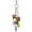 Random Color, variant on SPRING PARK Parrot Toys Nipple Swing Hanging, Bird Chewing Metal Rope Toy for Medium and Large Parrots
