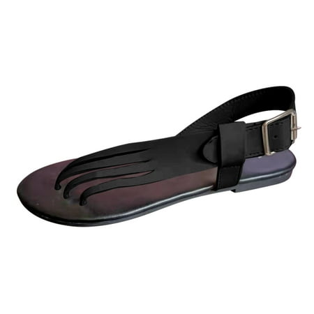 

Tangnade Casual Shoes Fashion Womens Casual Shoes Breathable Outdoor Pure Color Leisure Sandals