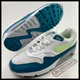 thumbnail image 1 of Ni - ke Ni - ke Air Max 90/1 Mens Size 13 Spruce Lime White Green AJ7695-103, 1 of 5