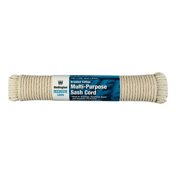 SASH CORD 1/4"X 100'
