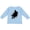 AE-Light Blue, variant on Rodeo Rider Team Roping Boys Long Sleeve Toddler T-Shirt